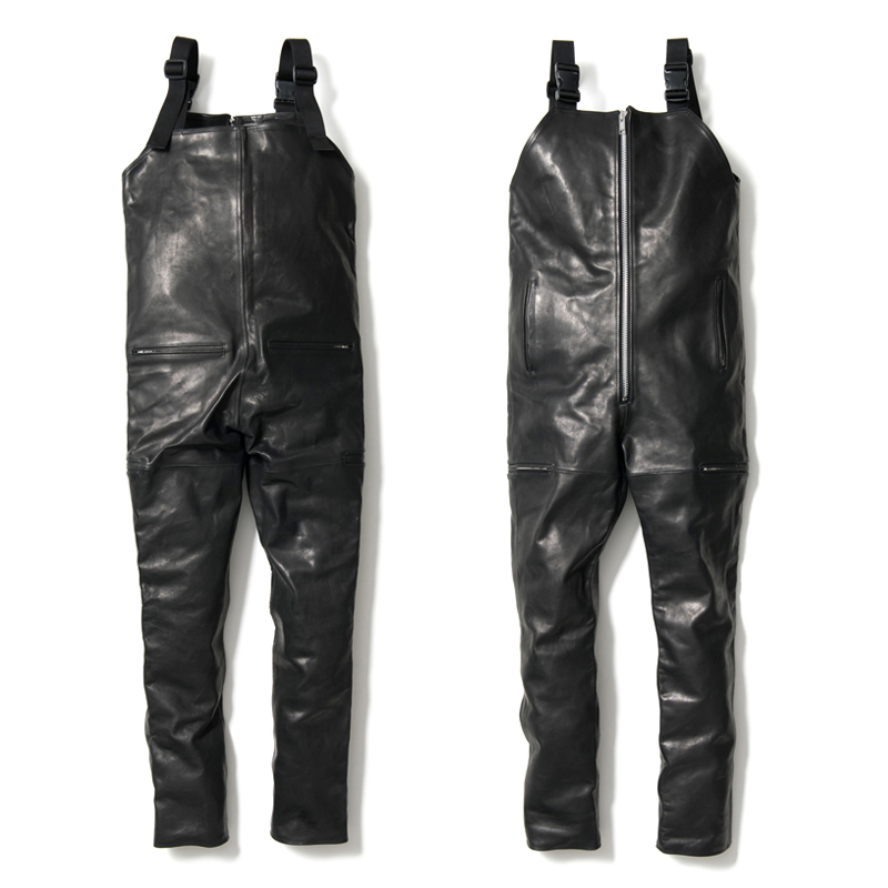 LEATHER OVER ALL | BOTTOMS | オンラインショッピング | ROARS ...