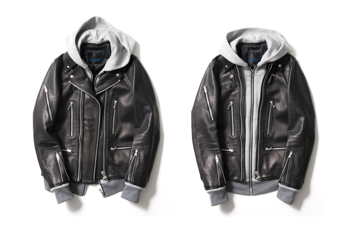 HOOD LAYERED RIDERS JACKET | ROARS RIDERS | オンラインショッピング 