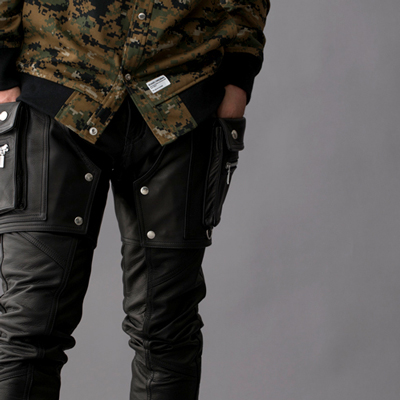 LEATHER ANDROID | BOTTOMS | オンラインショッピング | ROARS 