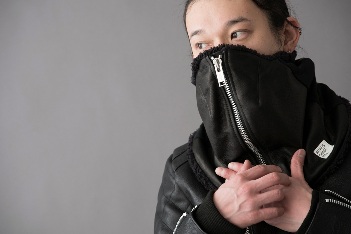 LEATHER NECK WARMER ACCESSORIES オンラインショッピング ROARS ORIGINAL / ロアーズ