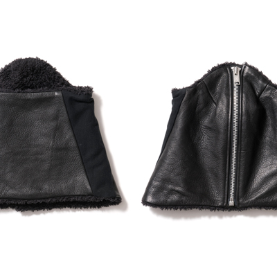 LEATHER NECK WARMER | ACCESSORIES | オンラインショッピング | ROARS