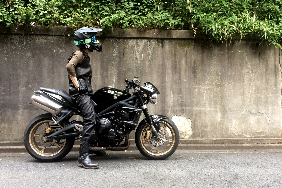 LEATHER OVER ALL | BOTTOMS | オンラインショッピング | ROARS 