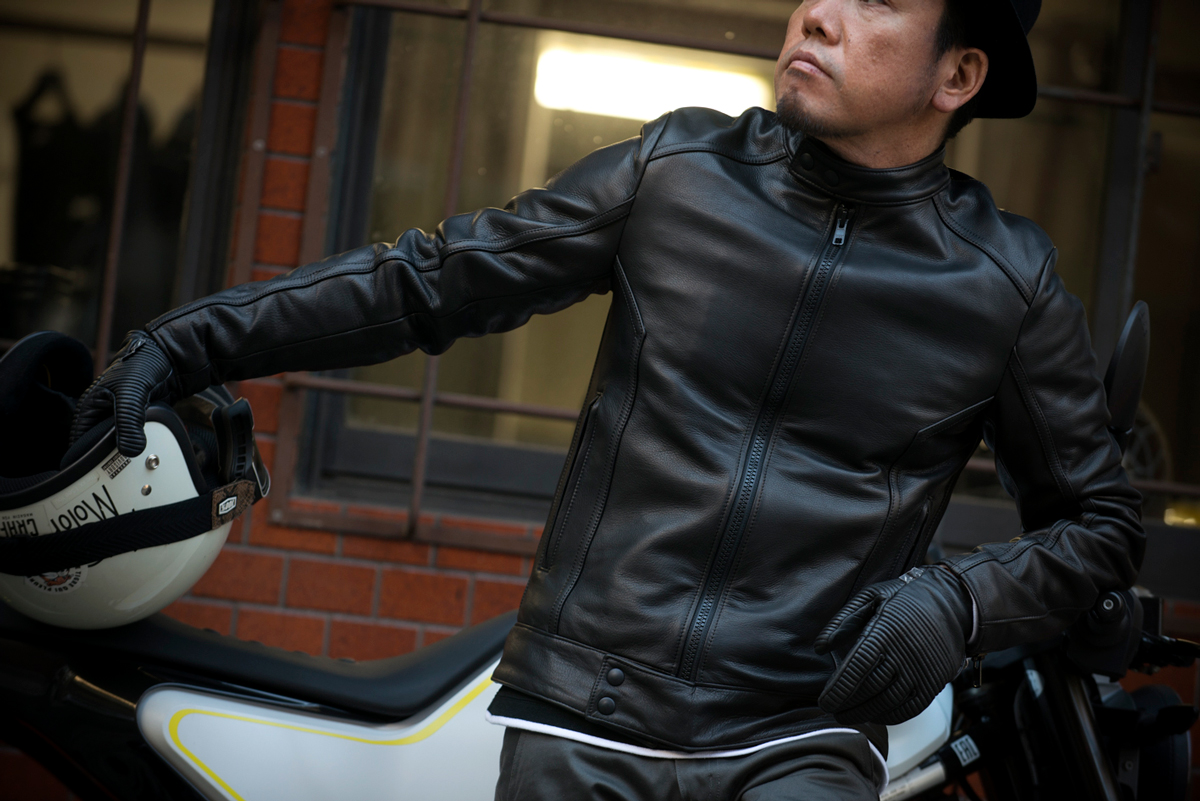 SHIRRING SINGLE RIDERS JACKET | ROARS RIDERS JACKET | オンライン ...