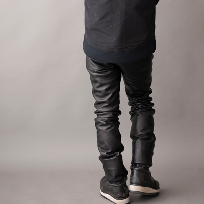 5 POCKET COWLEATHER PANTS | LEATHER PANTS | オンラインショッピング