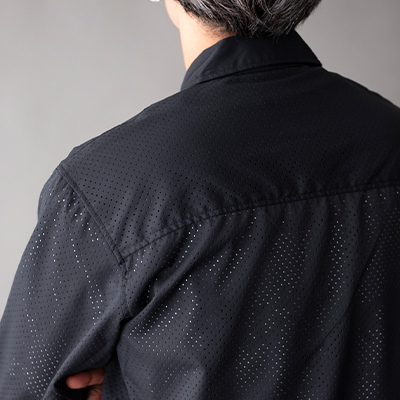 CONVERSION SHIRTS PUNCHING MESH | TOPS | オンラインショッピング