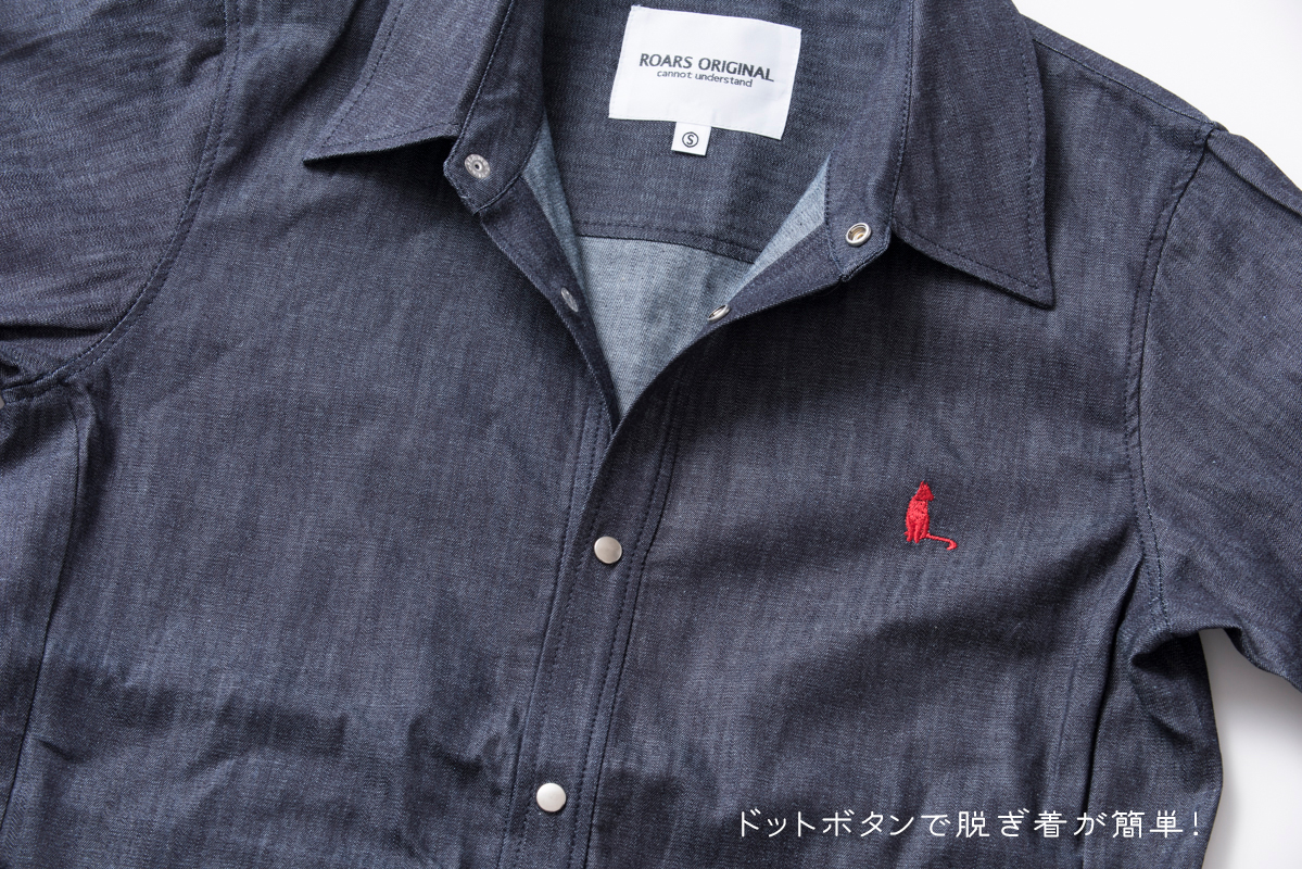 CONVERSION SHIRTS DENIM | TOPS | オンラインショッピング | ROARS