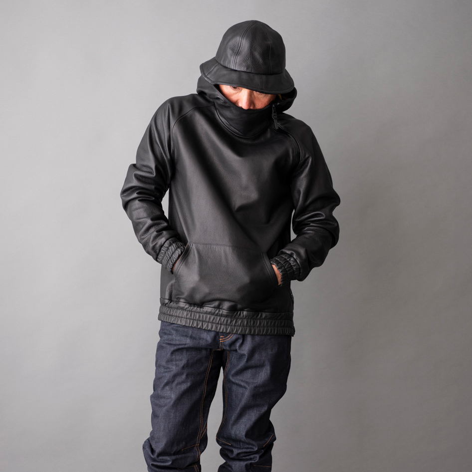 LEATHER SIDE ZIP PARKA | TOPS | オンラインショッピング | ROARS