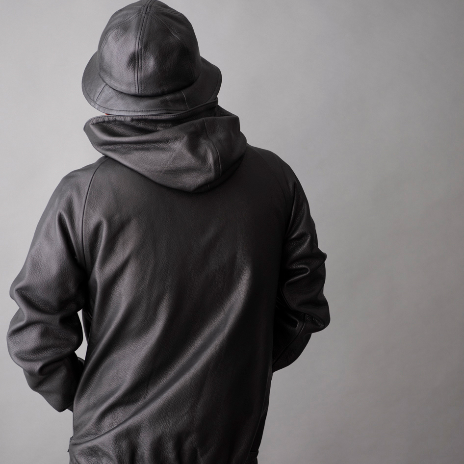 LEATHER SIDE ZIP PARKA | TOPS | オンラインショッピング | ROARS