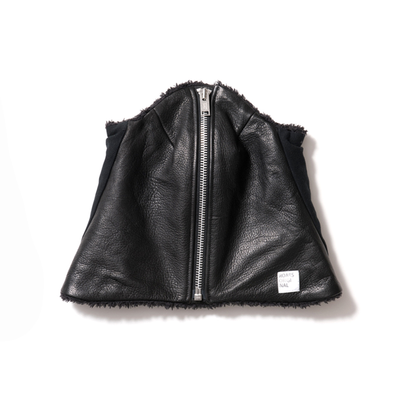 LEATHER NECK WARMER | ACCESSORIES | オンラインショッピング | ROARS