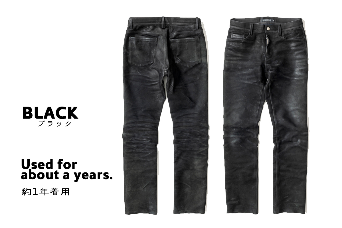 NUBUCK LEATHER PANTS | BOTTOMS | オンラインショッピング | ROARS