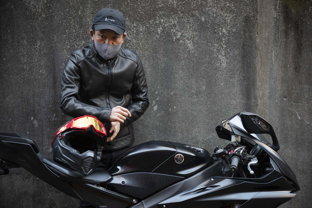 SHIRRING SINGLE RIDERS JACKET PROTECTOR | ROARS RIDERS JACKET